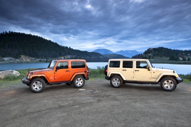 Jeep Wrangler JK 2-door vs 4-door