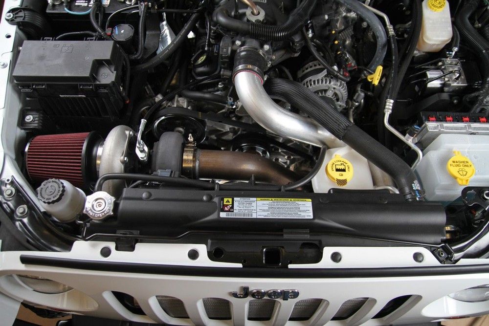 Jeep Wrangler JK engine